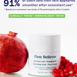 Firm Believer Goji Stem Cell + Pomegranate Smoothing Neck + Face Cream