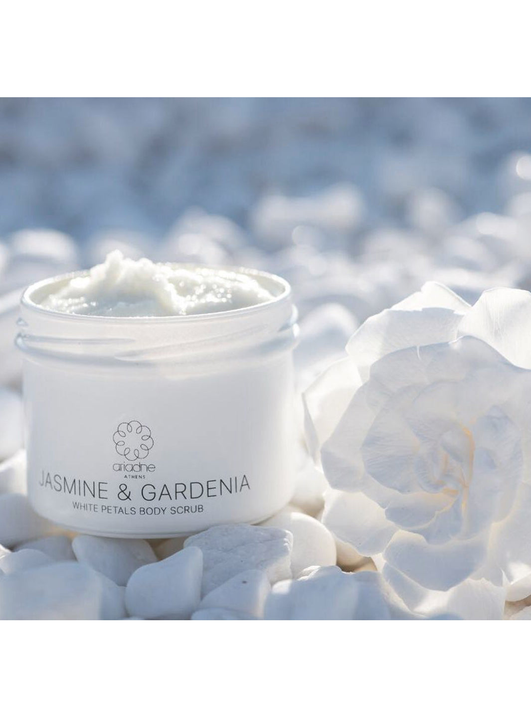 Jasmine & Gardenia White Petals Body Scrub