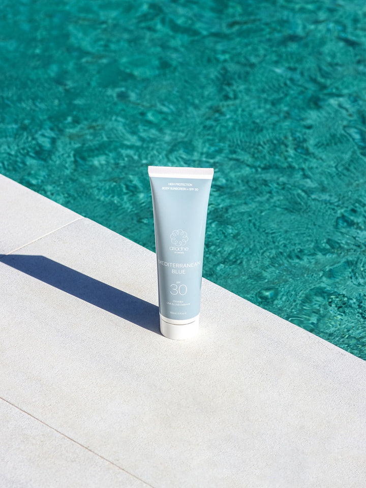 Mediterranean Blue Daily Body Sunscreen SPF30