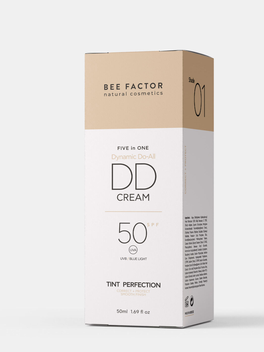 Five in One Tinted DD Face Cream | SPF50 | Skin Tone Matching