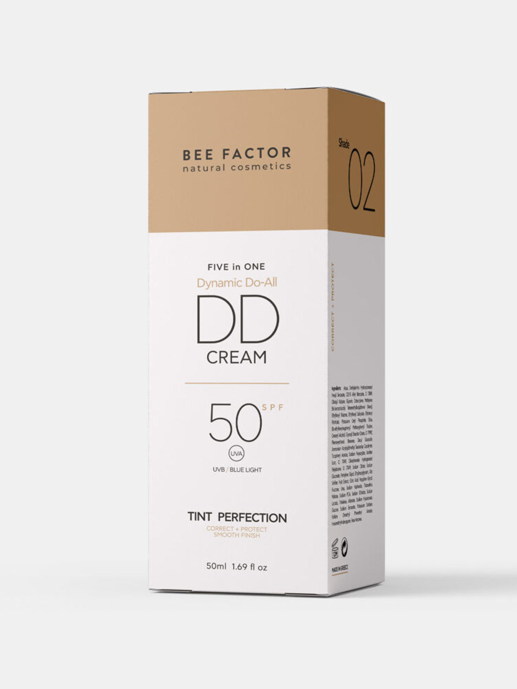 Five in One Tinted DD Face Cream | SPF50 | Skin Tone Matching