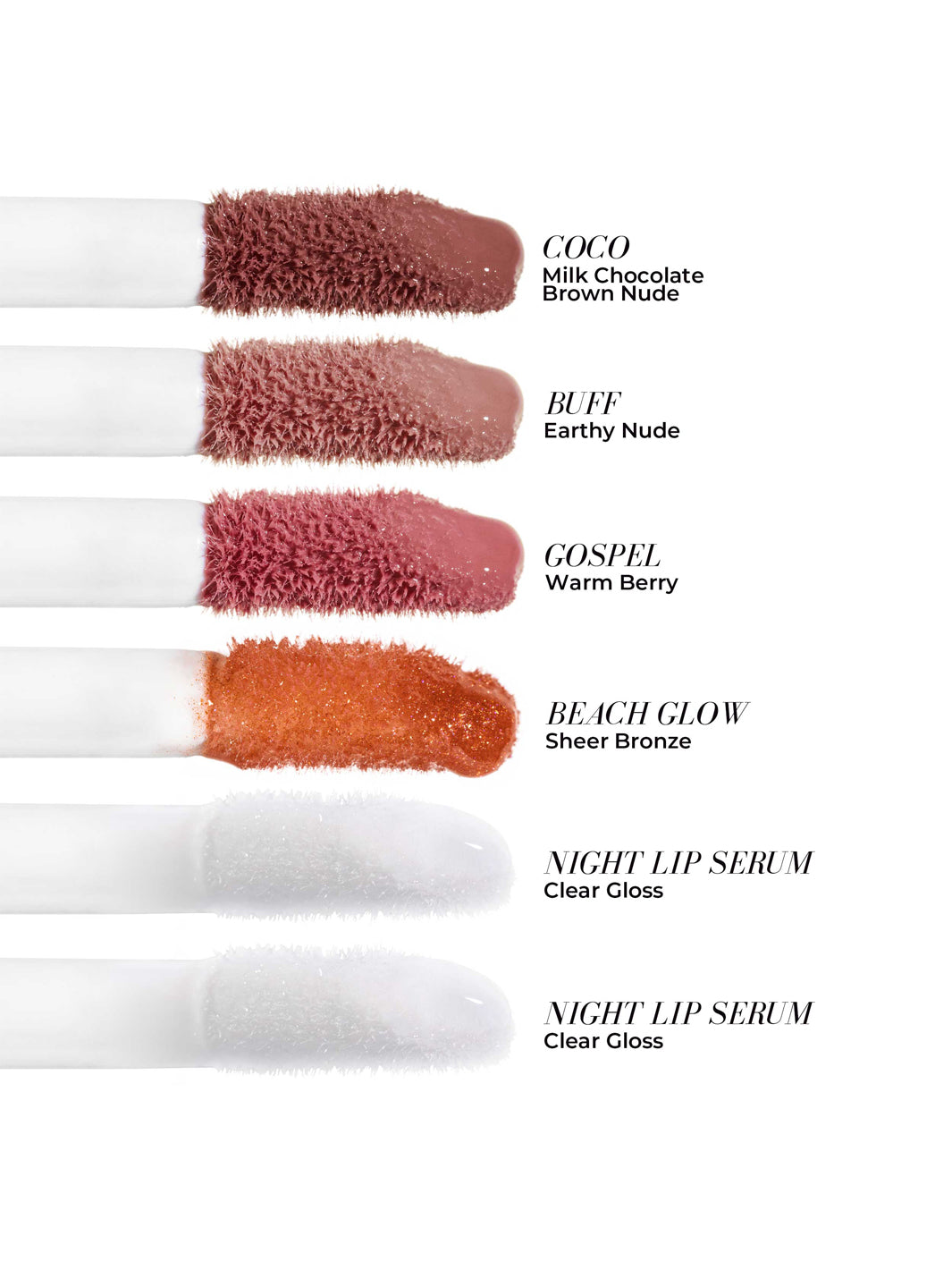 6 Mini Lip Serum Collection