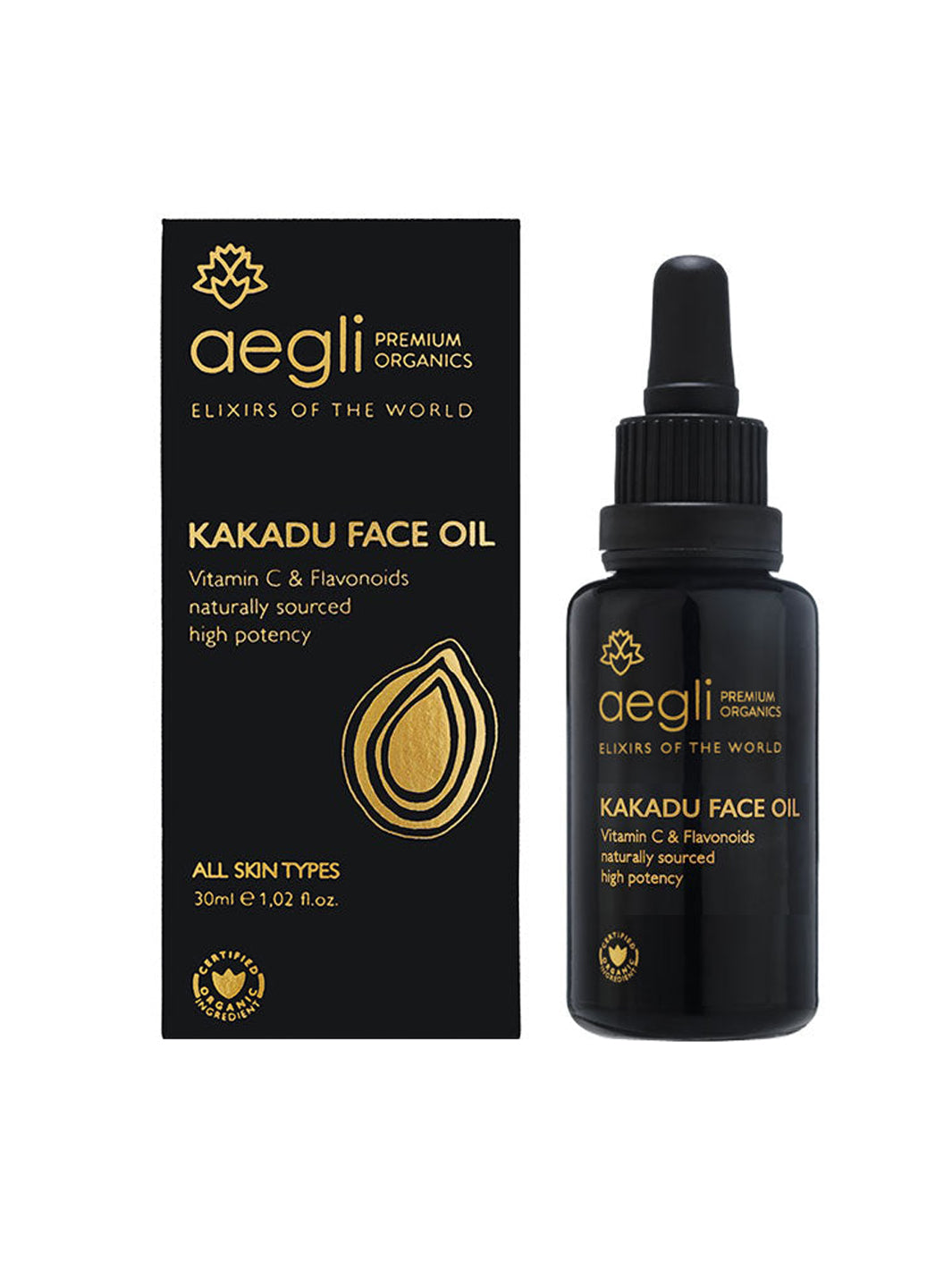 Huile sèche pour le visage Kakadu 20% Vitamin C Elixir