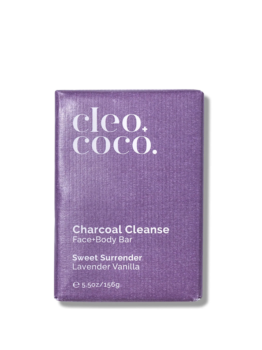 Charcoal Cleanse | Face + Body Bar | Lavender Vanilla