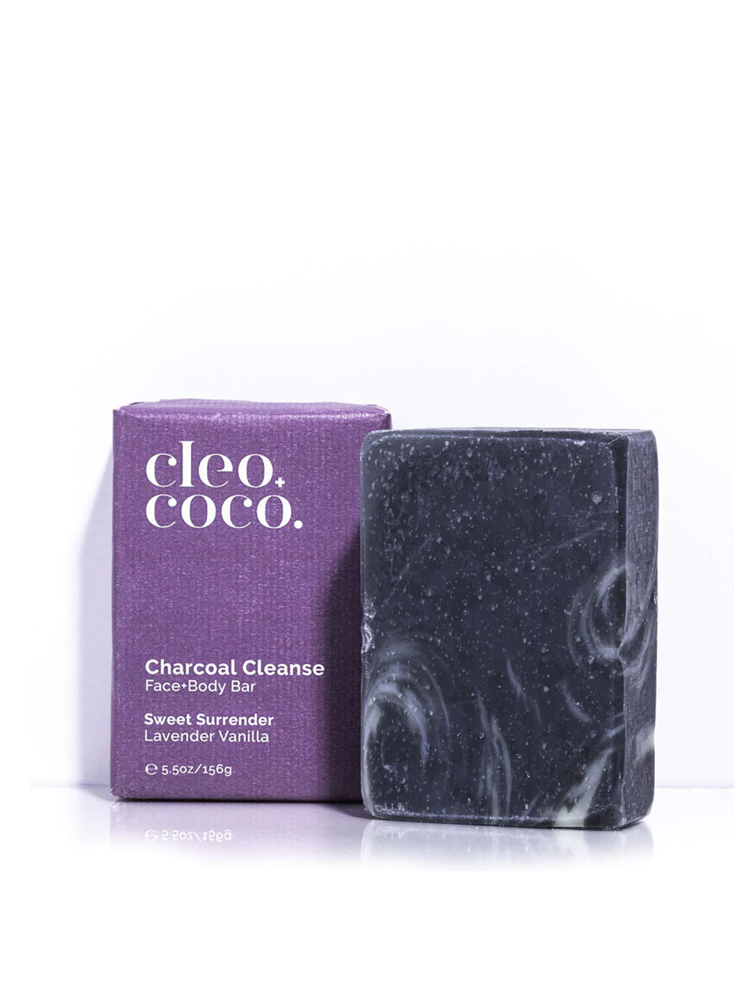 Charcoal Cleanse | Face + Body Bar | Lavender Vanilla