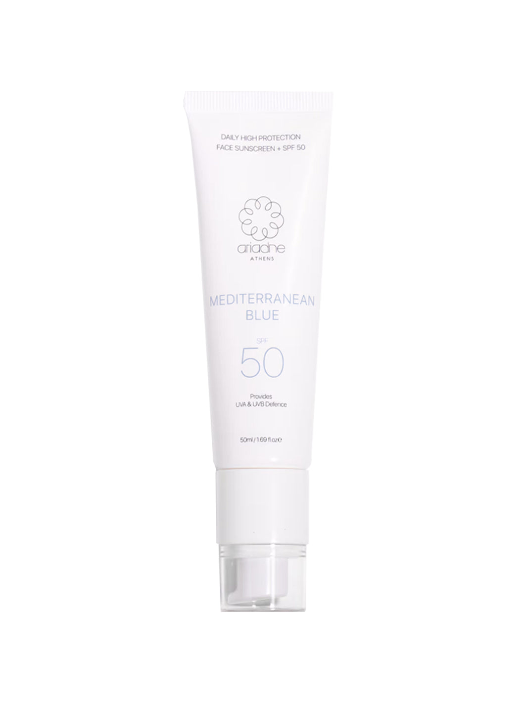 Mediterranean Blue Daily Face Sunscreen SPF50